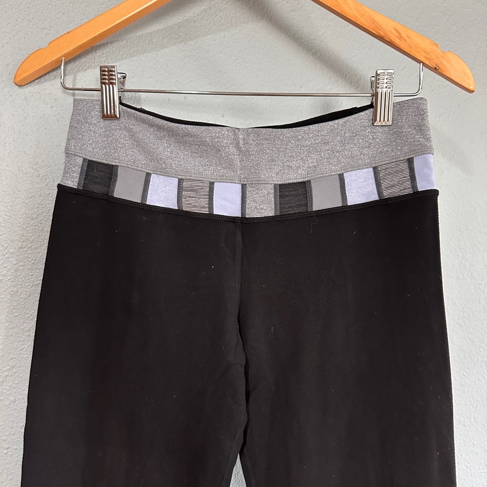 Lululemon Black and Gray Leggings